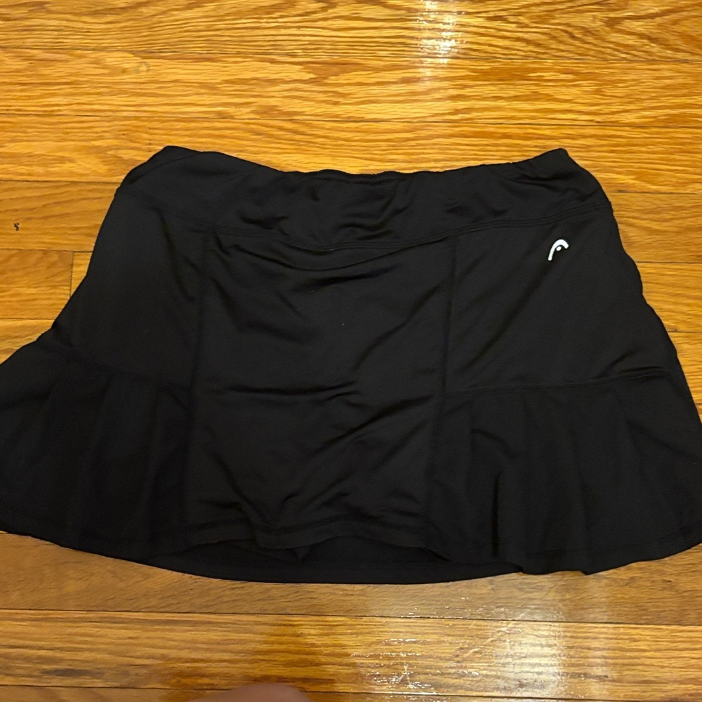 Head Black Skater Skirt
